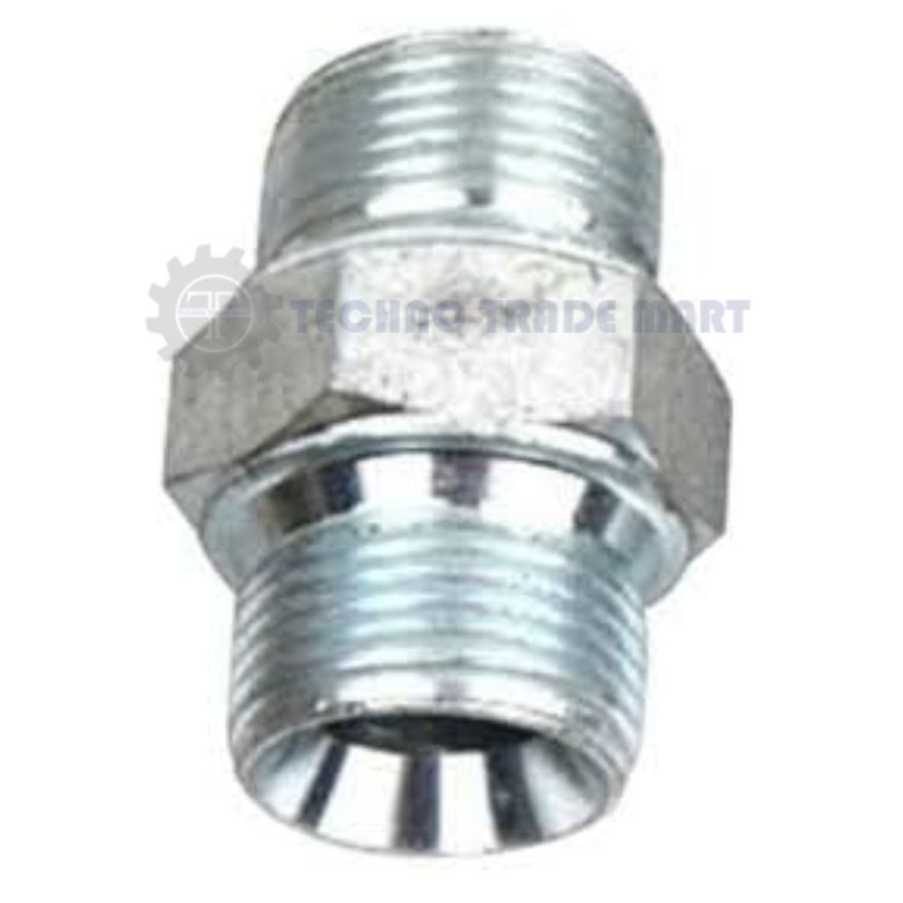 3 by 4 inch BSP x 3 by 4 inch BSP male thread high pressure hydraulic line hexagonal hex nipple fittings - 1 No